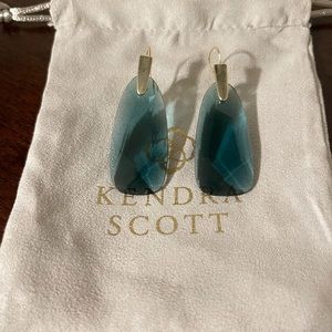 Kendra Scott blue colored earrings